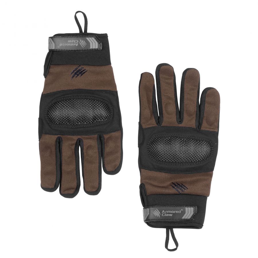 Armored Claw Shield olive green tactical gloves 2/2