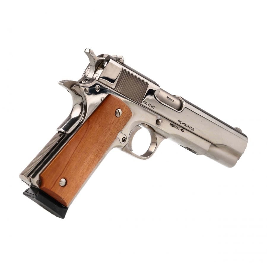 Armscor 1911 GL FS Chrome cal. 45 ACP pistol 4/11