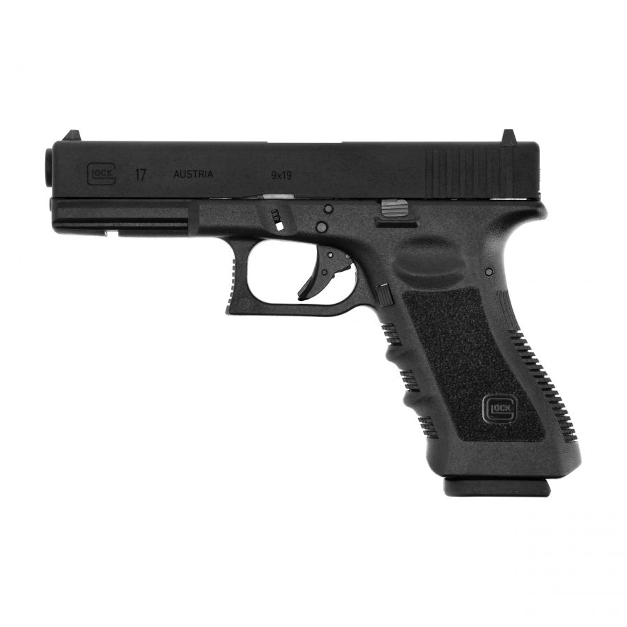 ASG Glock 17 6 mm replica pistol black gas 1/9