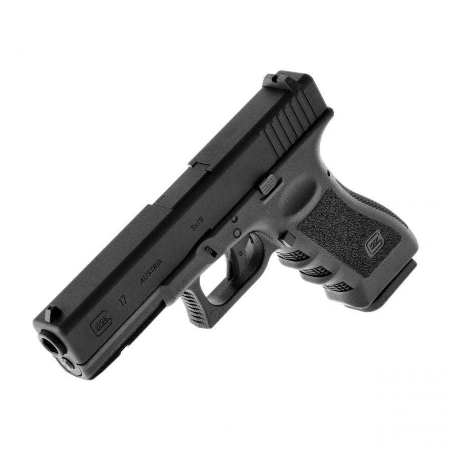 ASG Glock 17 6 mm replica pistol black gas 3/9