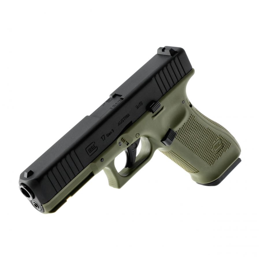 ASG Glock 17 gen 5. 6 mm BB gun replica green 3/9