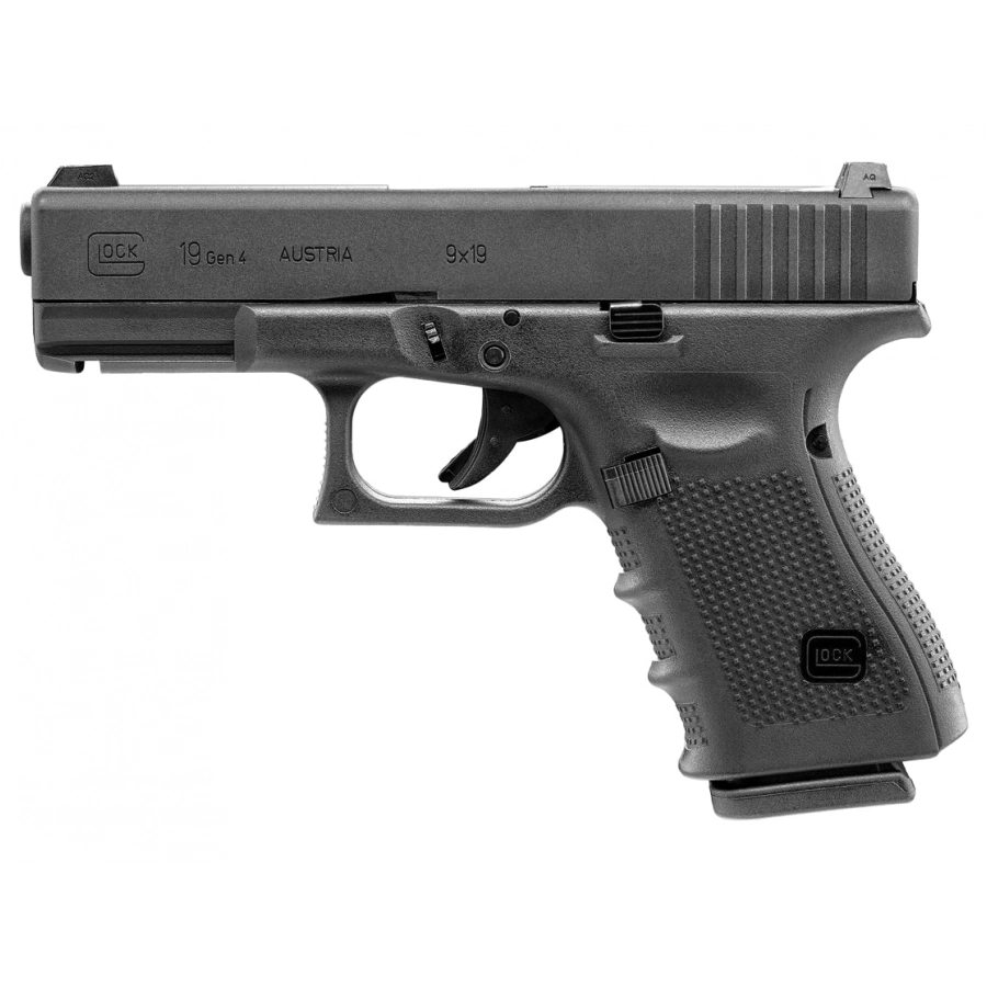 Glock 19 Gen 4 ガスガン asg-glock-19-gen-4-6-mm-