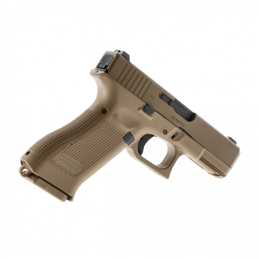 ASG Glock 19X 6 mm coyote gas replica pistol 4/9