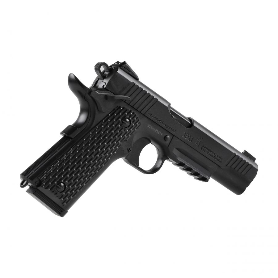 ASG replica Browning 1911 HME 6mm compressed pistol. 4/9
