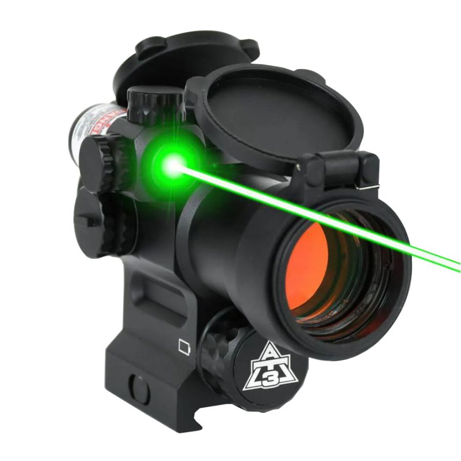 AT3 Tactical LEOS collimator + green laser 1/8