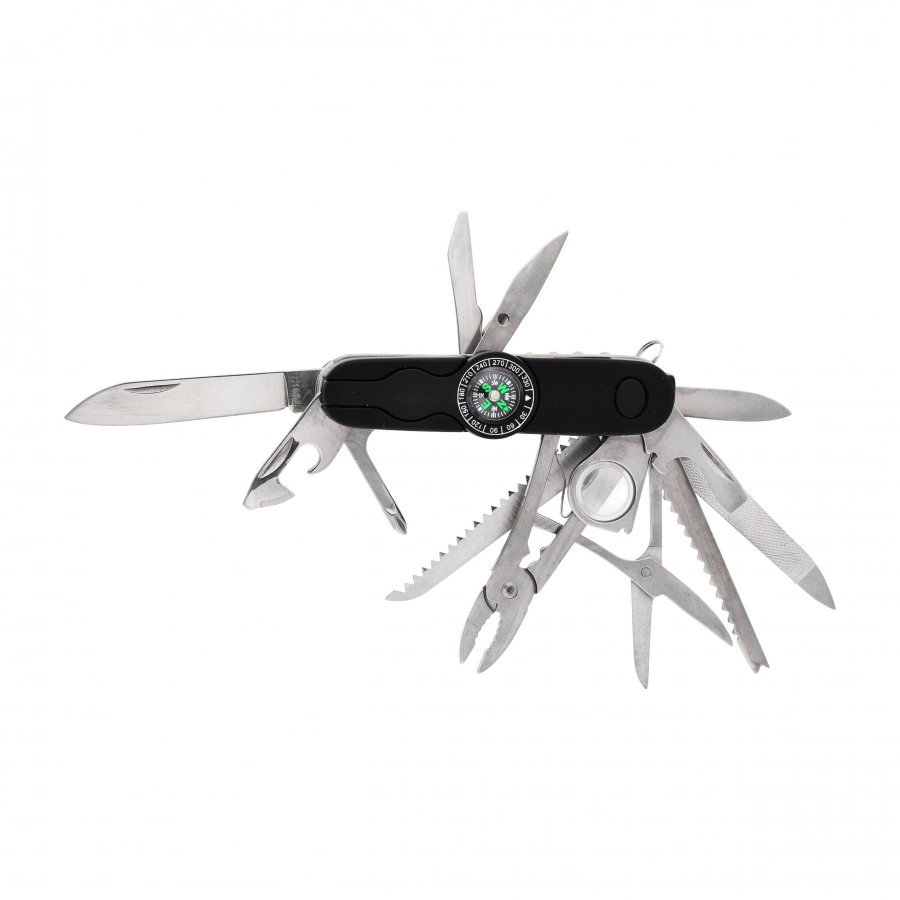 Azimuth Tatron black pocket knife with holster 2/9