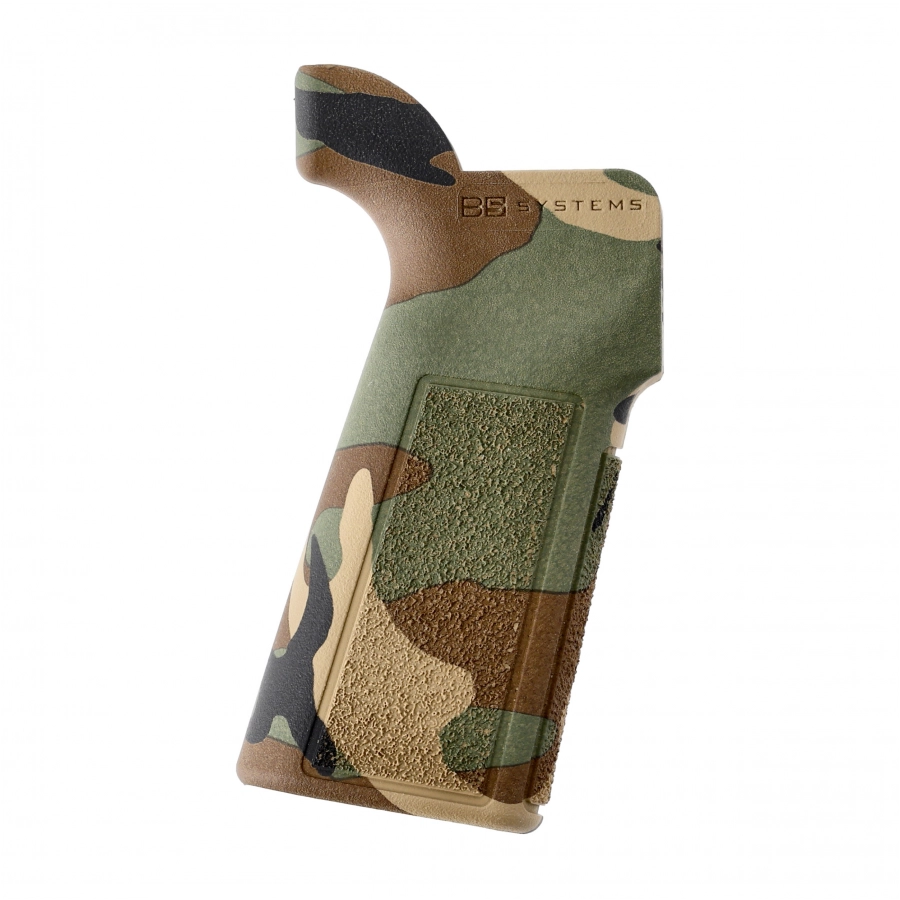 B5 P-GRIP 23 Woodland grip for AR15 1/4