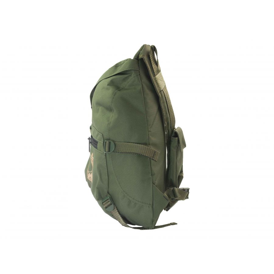 Backpack for one shoulder Forsport 1R olive 3/4