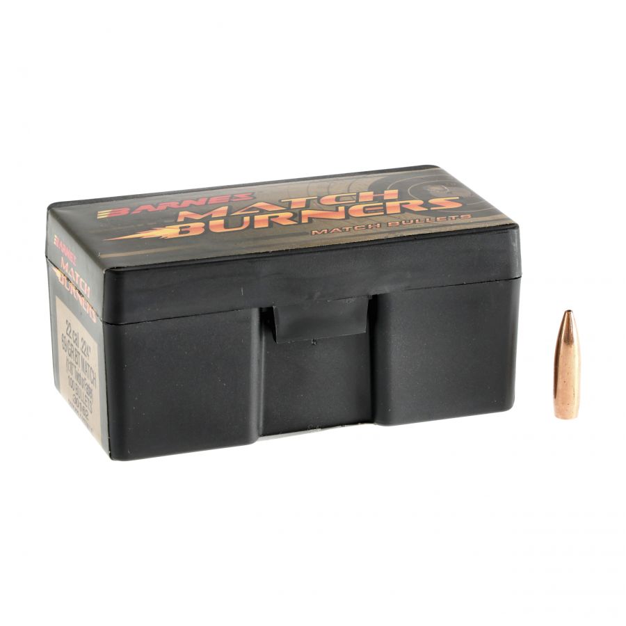 Barnes Match Burner .22/.224 69gr bullet 100 pcs. 1/4