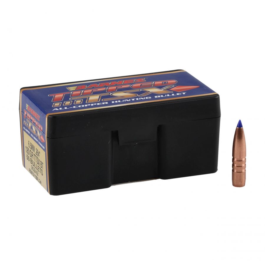 Barnes TTSX BT 6.5mm/.264 120gr 50pcs bullet. 1/4