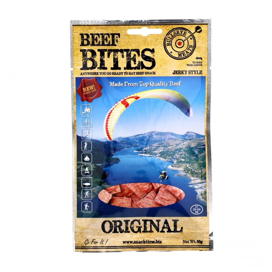 Beef Bites beef original 50g 1/2