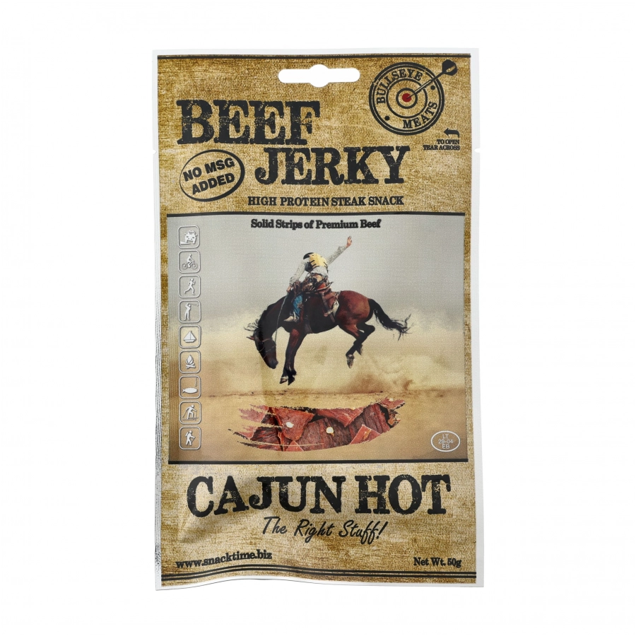 Beef Jerky Cajun Hot 50 g 1/2