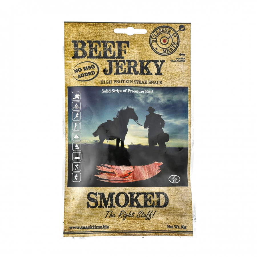 Beef Jerky Smoked Beef 50 g 1/2