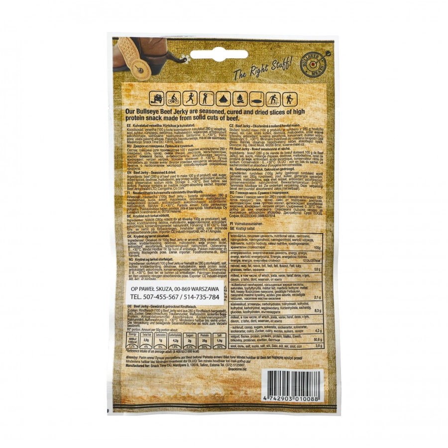 Beef Jerky Smoked Beef 50 g 2/2