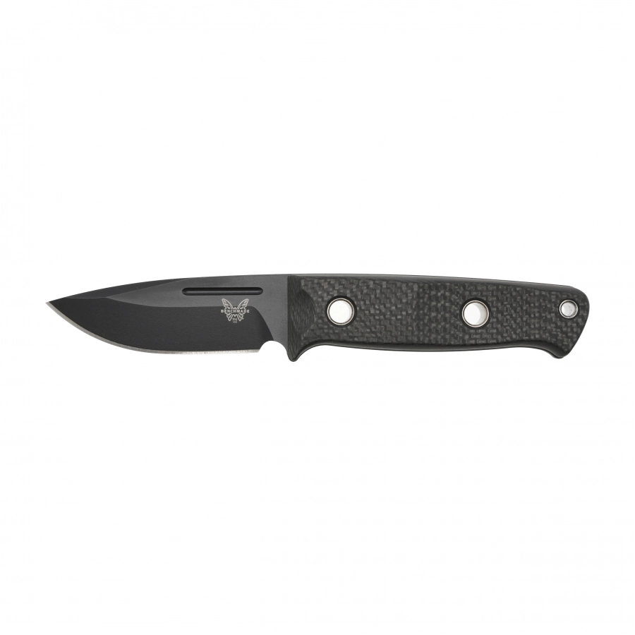 Benchmade 165BK Mini Bushcrafter fixed blade knife 1/6