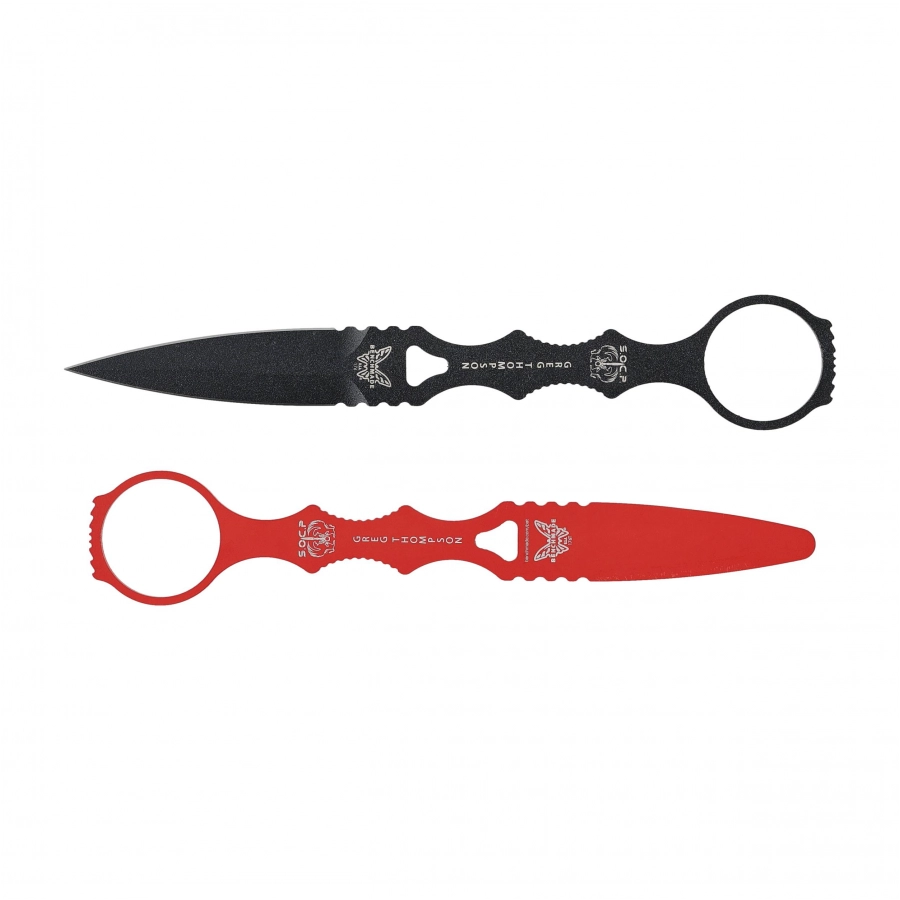 Benchmade 176BK-Combo SOCP Dagger Knife. 1/7