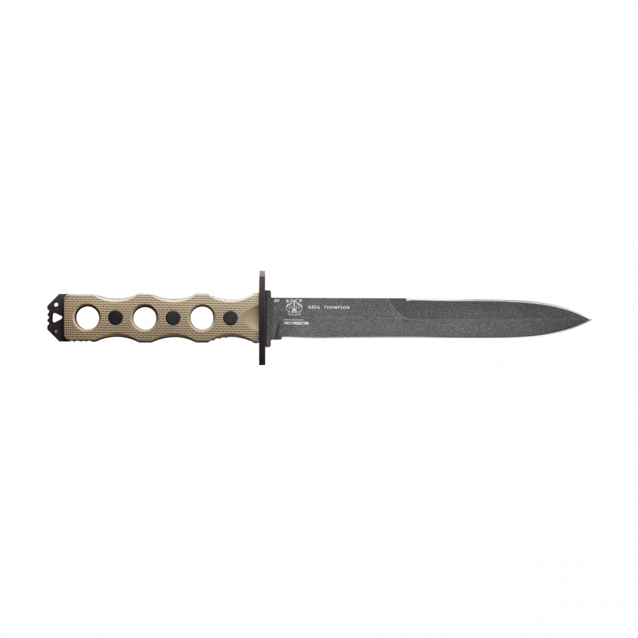 Benchmade 185BK-1 SOCP fixed blade knife 2/5