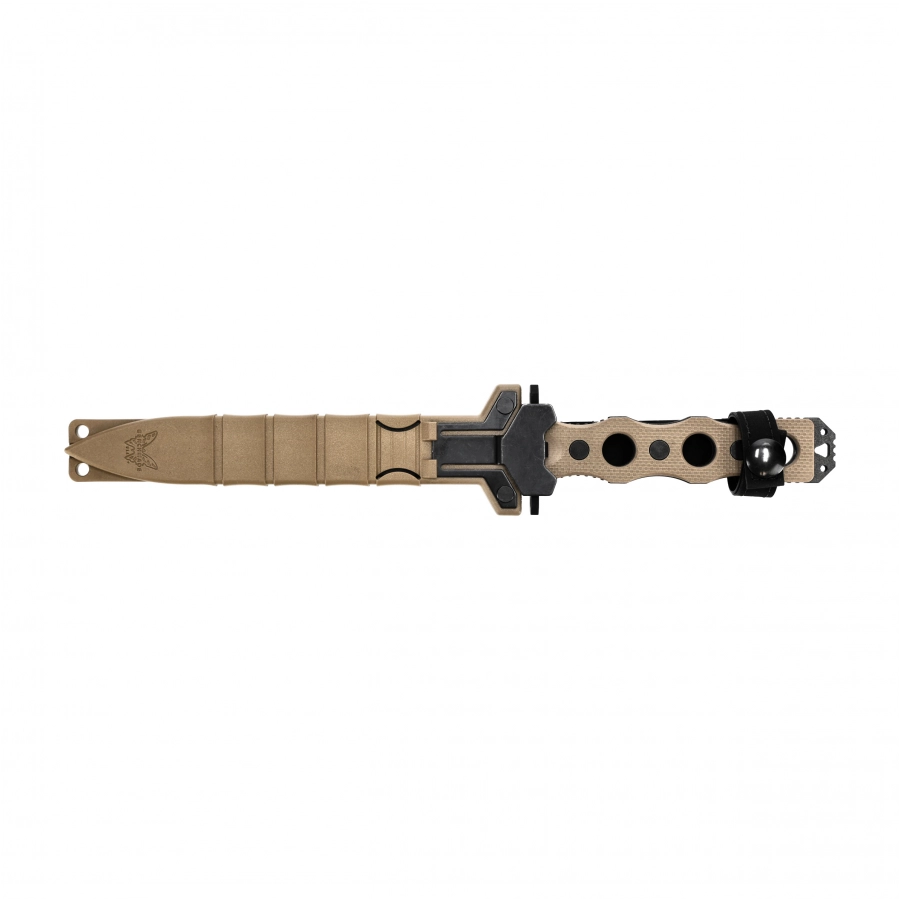 Benchmade 185BK-1 SOCP fixed blade knife 4/5