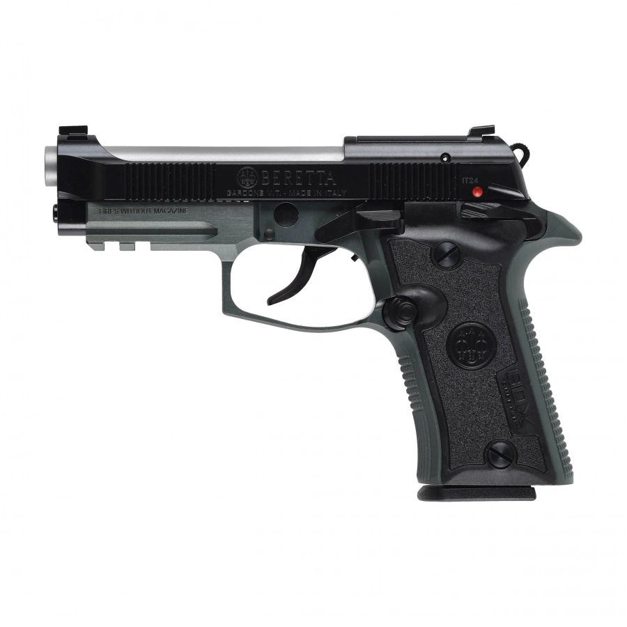 Beretta 80X Cheetah Green caliber 9mm short pistol 1/12