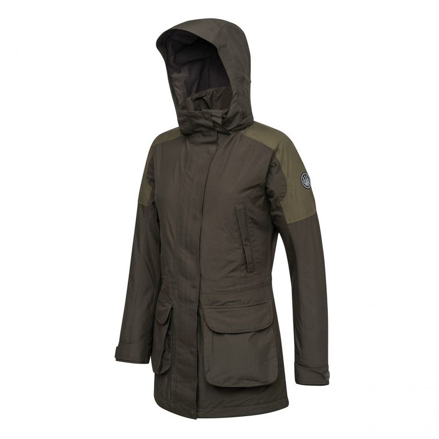 Beretta women's jacket Tri-Active EVO brown. 1/2