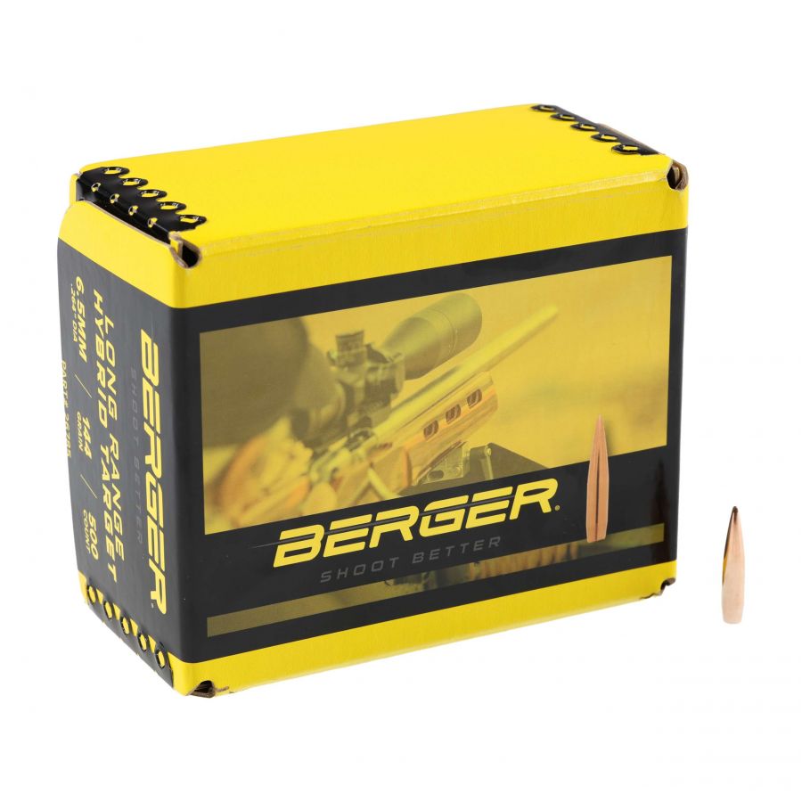 Berger bullet cal. 6.5 LRHT 9.33g/144gr 500pcs 1/4