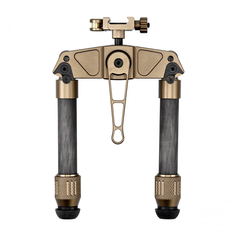 Bipod karbonowy Linko Gear HB-C03 na picatinny brązowy 3/6