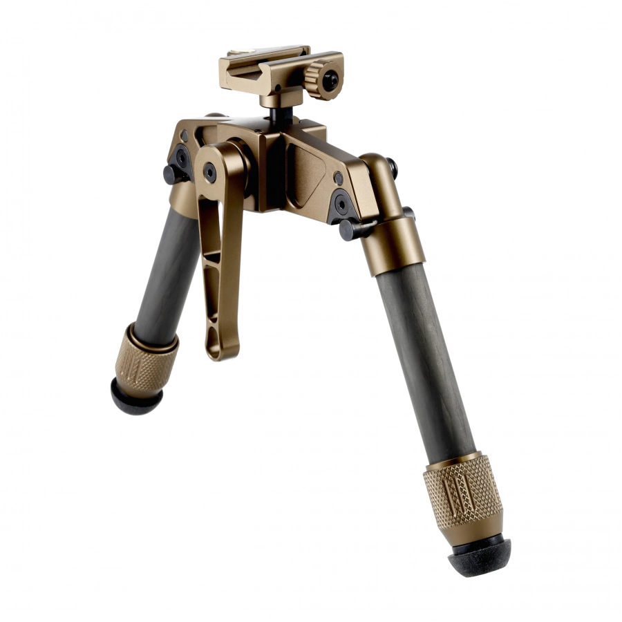 Bipod karbonowy Linko Gear HB-C03 na picatinny brązowy 1/6