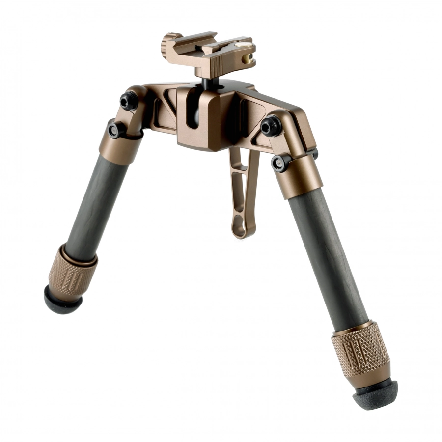 Bipod karbonowy Linko Gear HB-C03 na picatinny brązowy 2/6