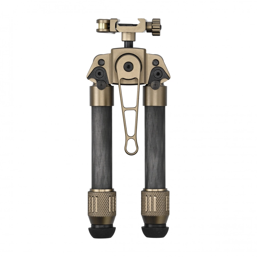 Bipod karbonowy Linko Gear HB-C04 na picatinny brązowy 3/6