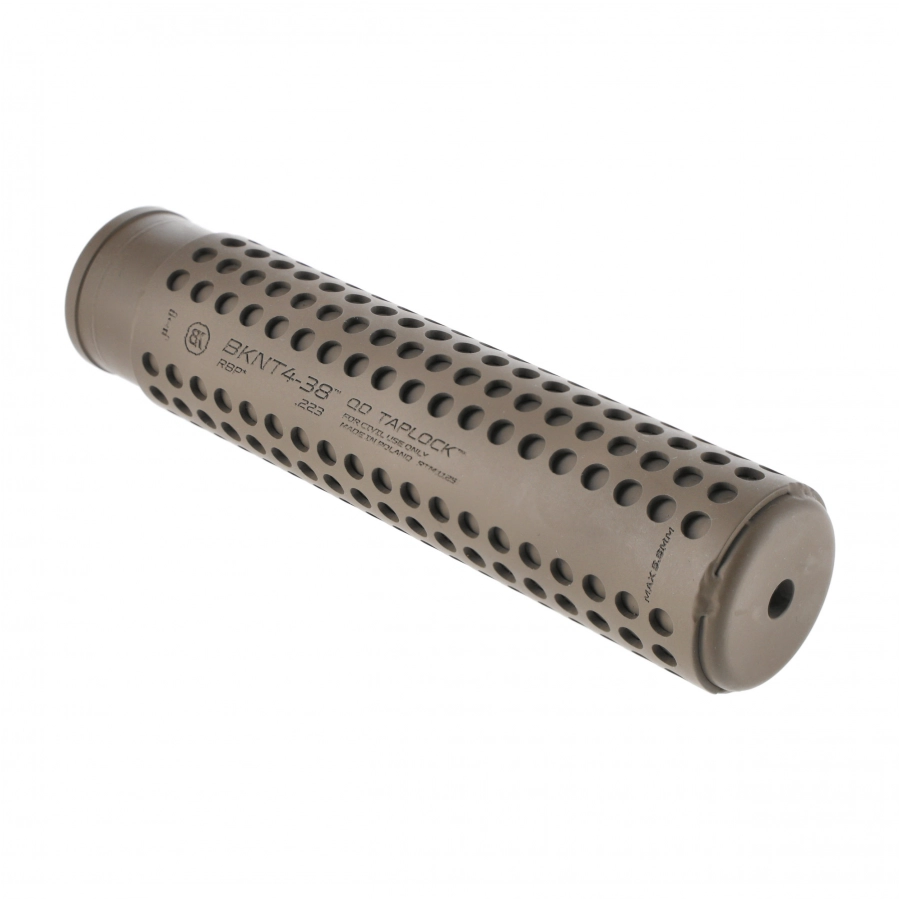 BK Precise BKNT4-38 QD Taplock Cage FDE Silencer 3/5