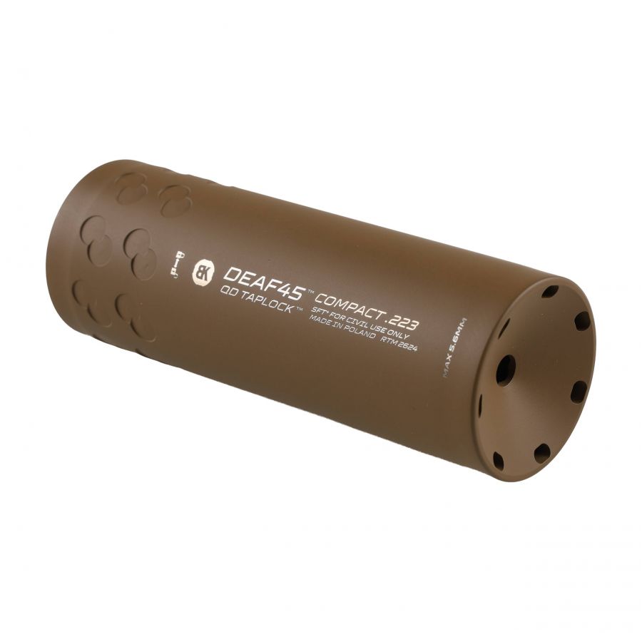 BK Precise DEAF45 Comp QD Taplock 3GUN COY Silencer 2/5