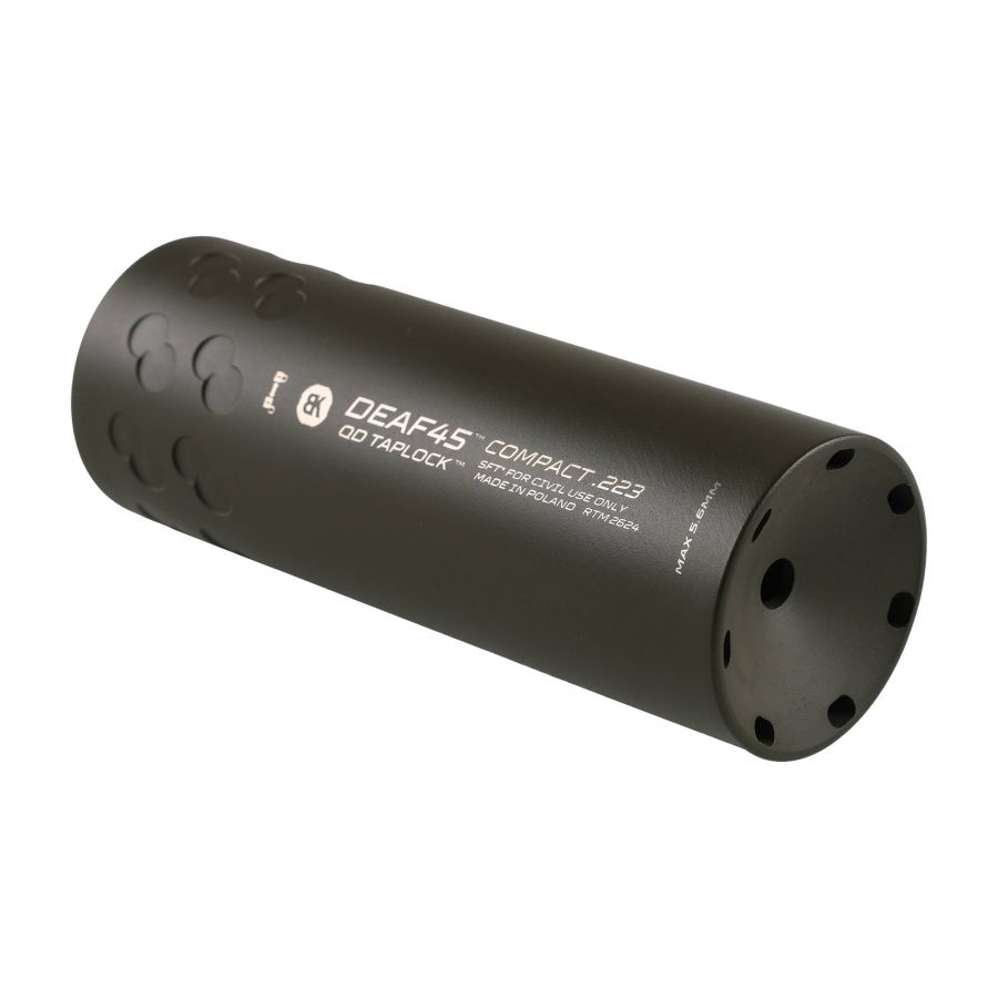 BK Precise DEAF45 Comp QD Taplock 3GUN Gree suppressor 2/5