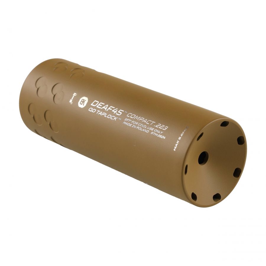 BK Precise DEAF45 Comp QD Taplock 3GUN RAL muffler 2/5