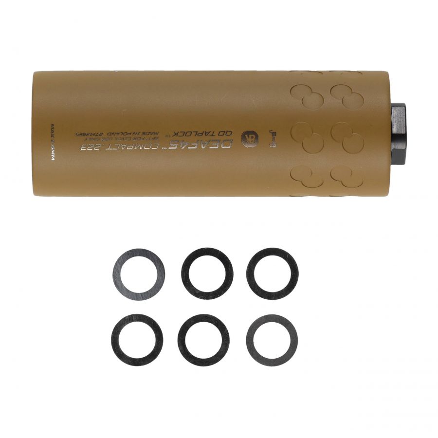 BK Precise DEAF45 Comp QD Taplock 3GUN RAL muffler 4/5