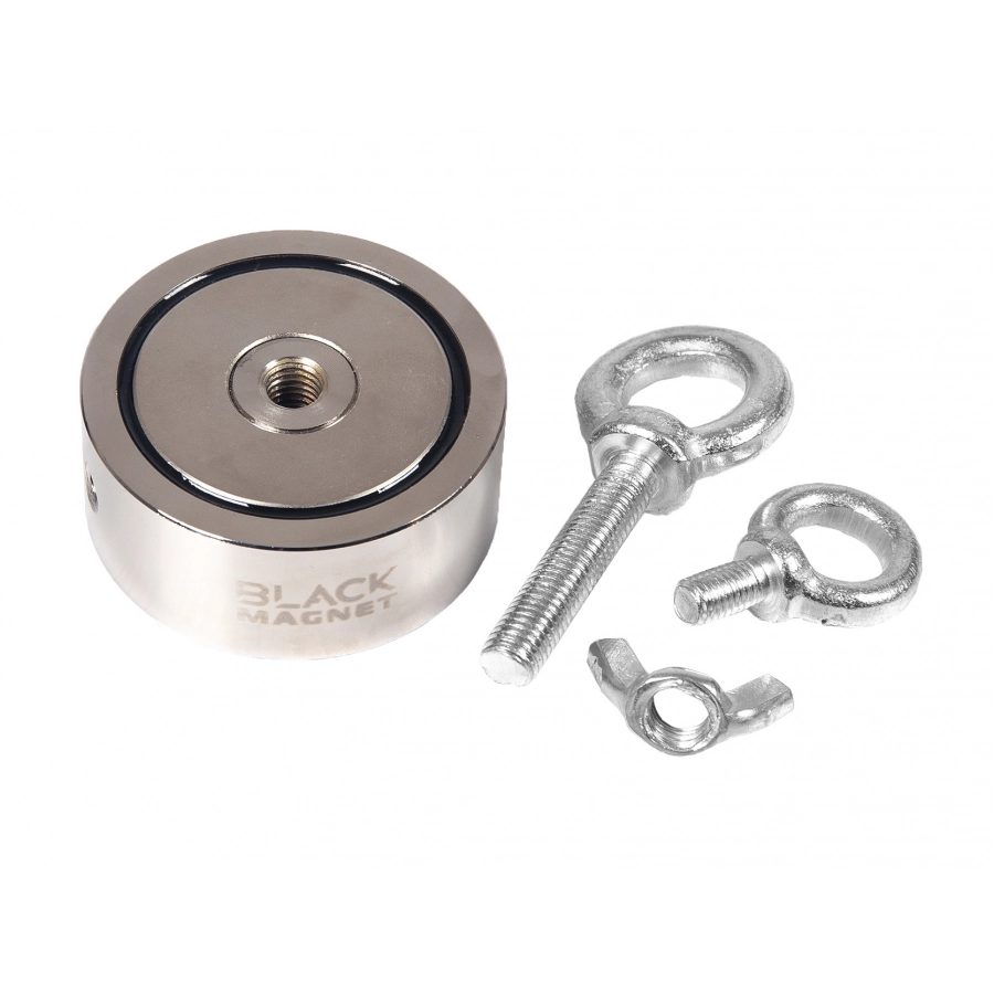 Black Magnet F120x2 neodymium prospecting magnet 4/6