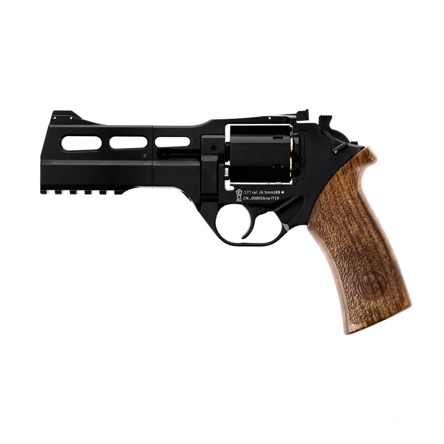 Black Ops Rhino 50DS air gun revolver 4.5 mm black 1/10