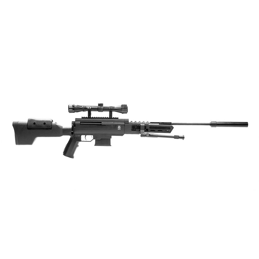 Black Ops Sniper 4.5mm air rifle with 4x32 scope 2/12