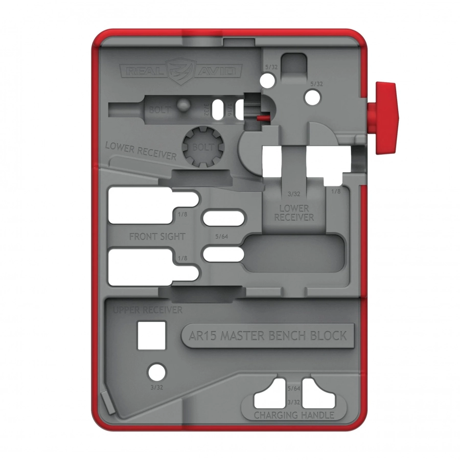 Blok rusznikarski Real Avid AR-15 Master Bench Block AVAR15MBB 1/3