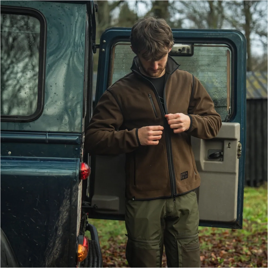 Bluza dwustronna Seeland Rogue Solid Grizzly Brown/Demitasse brown 4/5