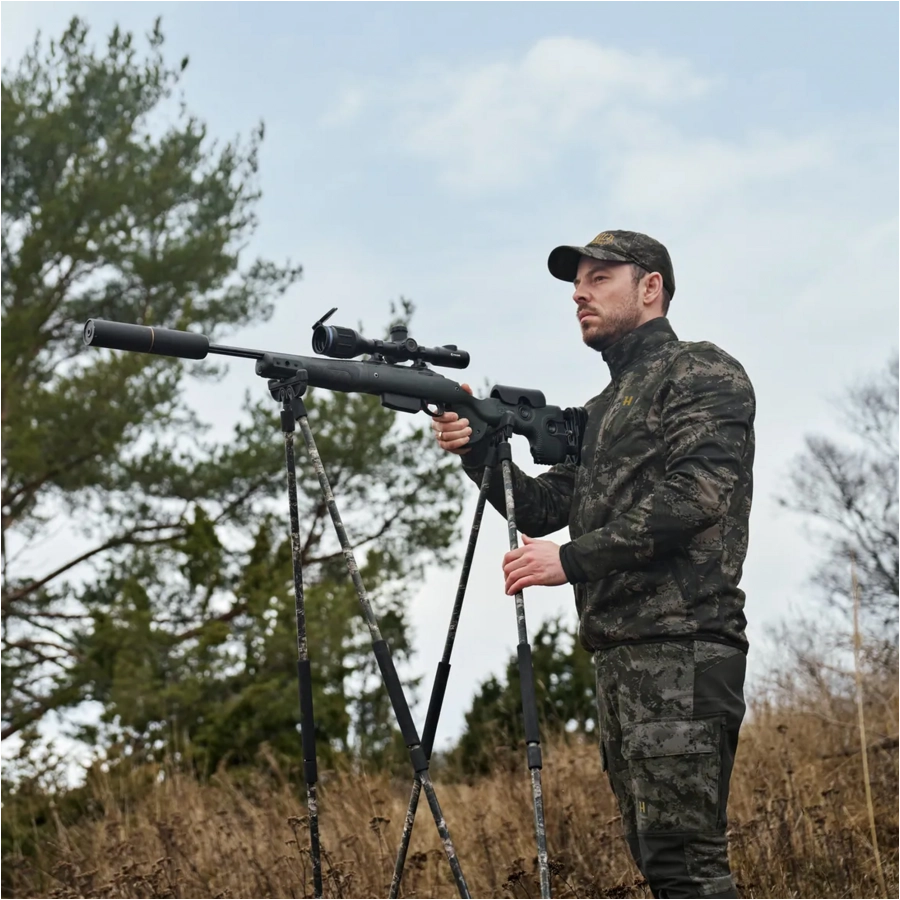 Bluza Härkila Noctyx Camo AXIS MSP®Black 3/8