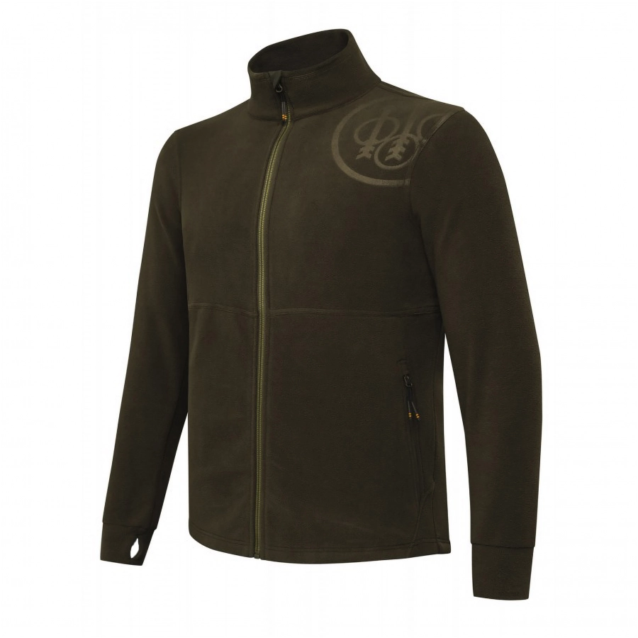 Bluza męska Beretta HP Logo Full Zip, zielona 1/3