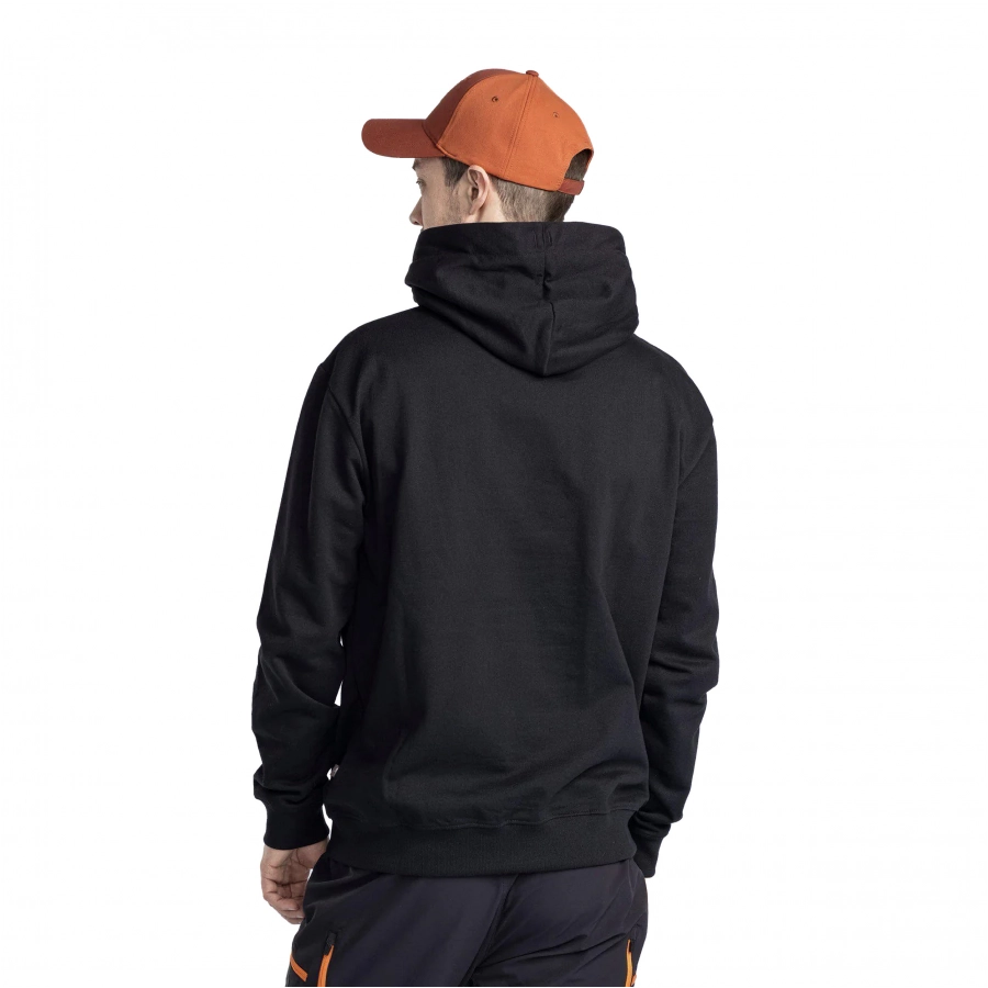 Bluza męska myśliwska Pinewood Logo Hoodie czarna 2/4