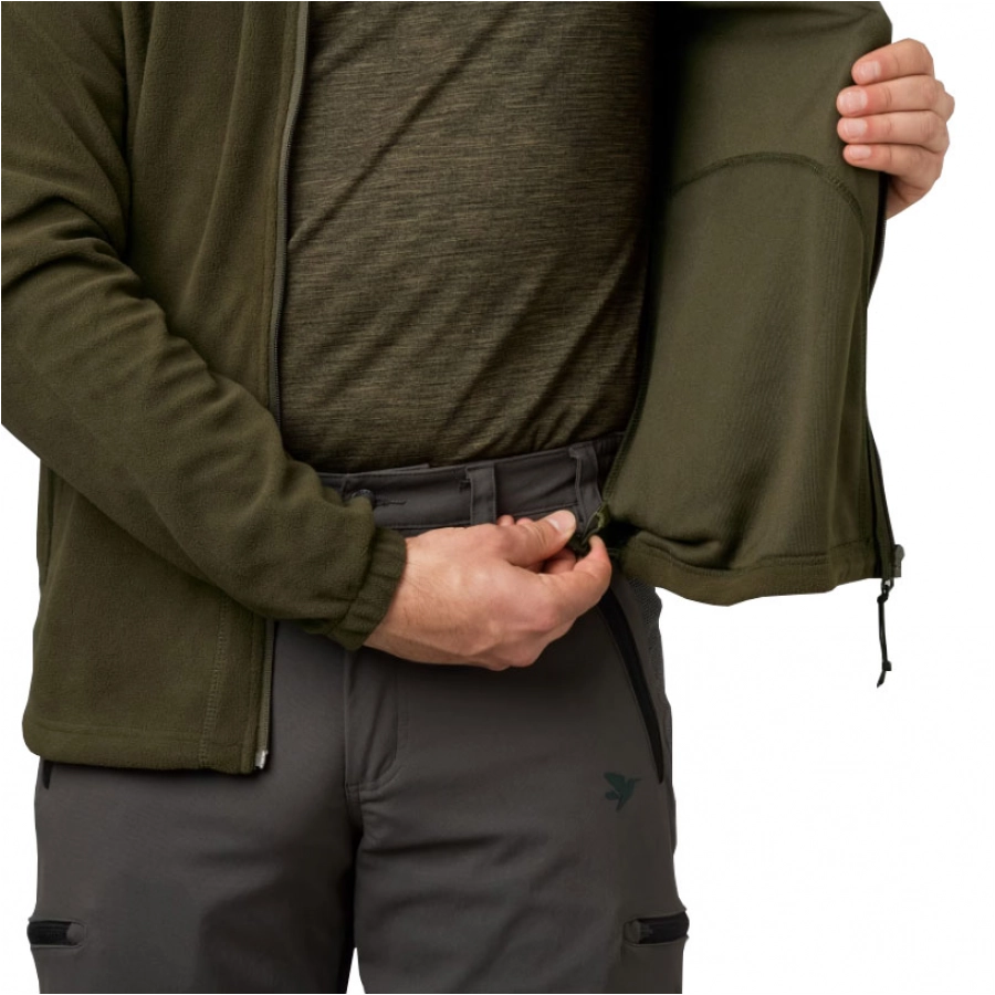 Bluza męska Seeland Benjamin fleece Pine green 2/8