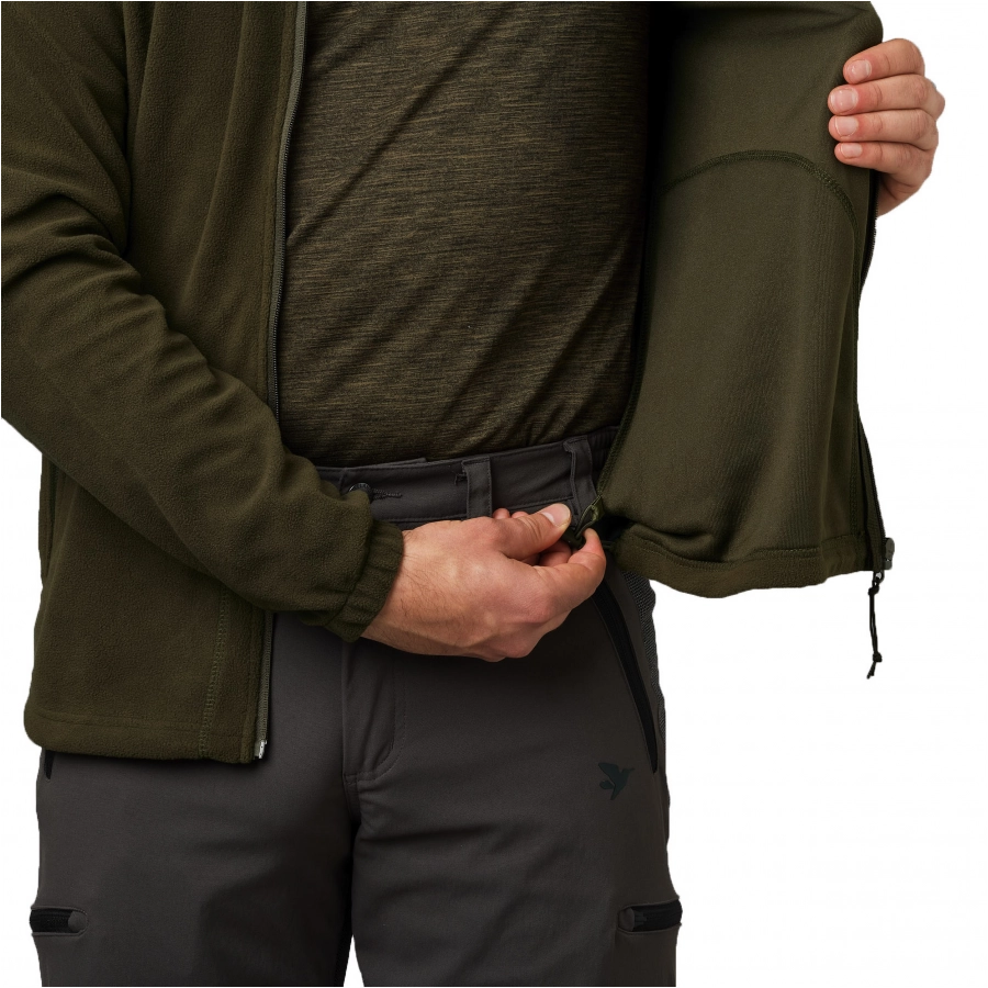Bluza męska Seeland Benjamin fleece Pine green 3/9