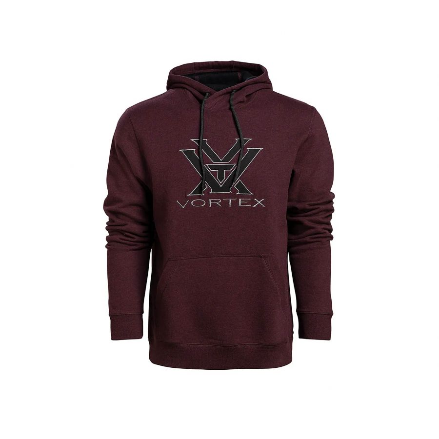 Bluza męska Vortex Comfort Hoodie burgund 1/4