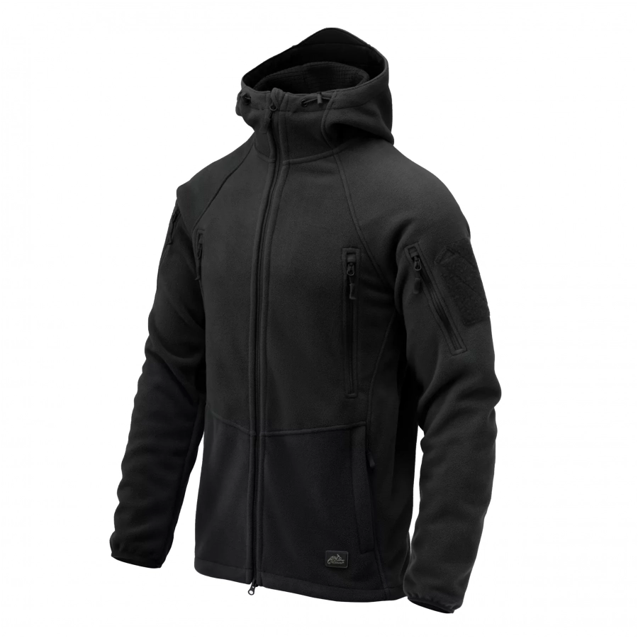 Bluza polarowa Helikon Patriot Mk2 Hybrid Fleece czarna 1/6