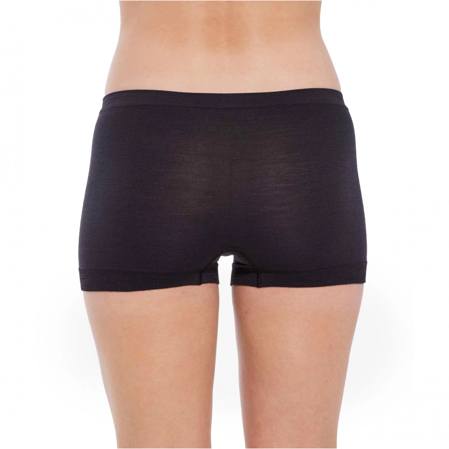 Bokserki Brubeck classic COMFORT MERINO damskie czarne 4/4