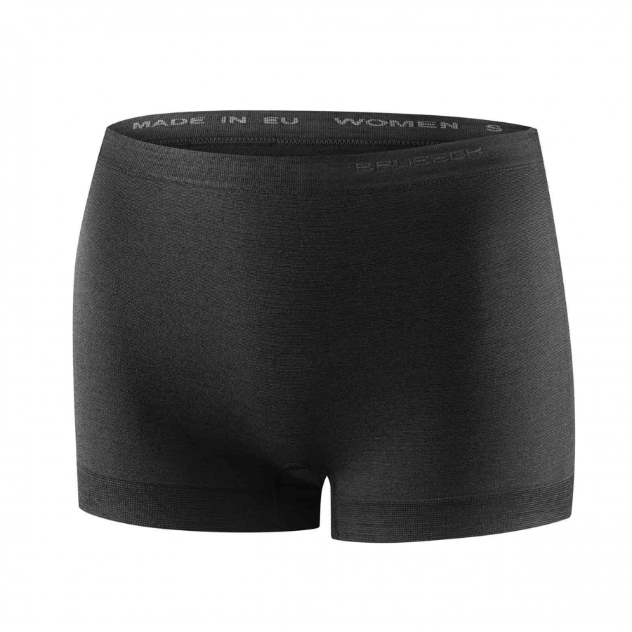 Bokserki Brubeck classic COMFORT MERINO damskie czarne 1/4