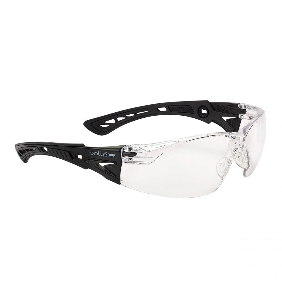 Bolle Rush+ BSSI Clear Platinum Tactical Glasses 1/2