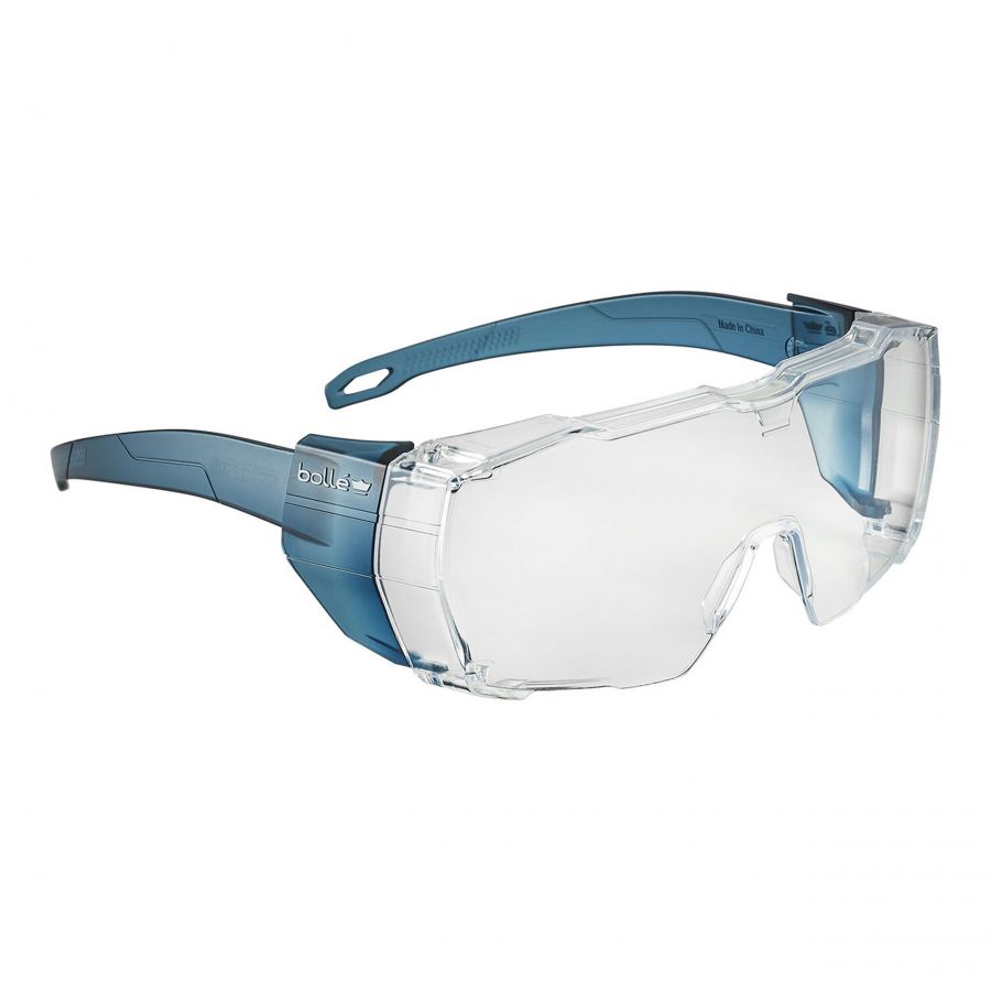 Bolle SWIFT OTG clear safety glasses - opr. 1/2